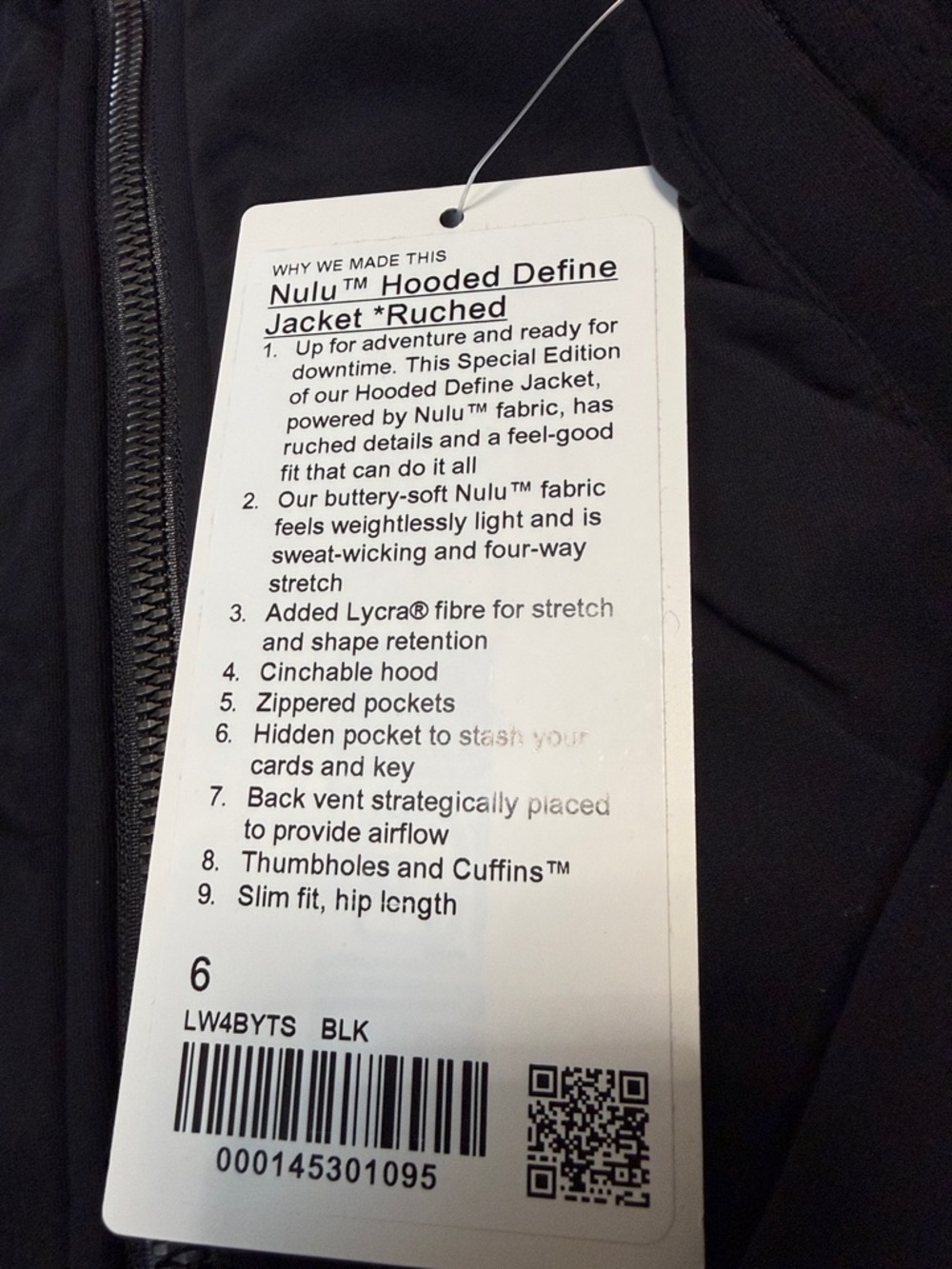 Lululemon Hooded Define Jacket - Picture 4 of 5
